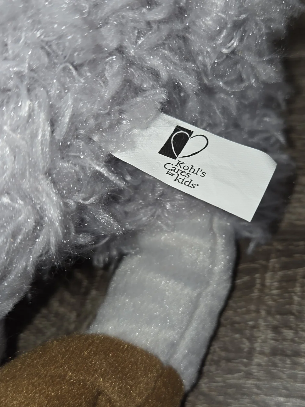 KOHLS CARES Gray Sheep Lamb Ewe Mom Baby Plush 12